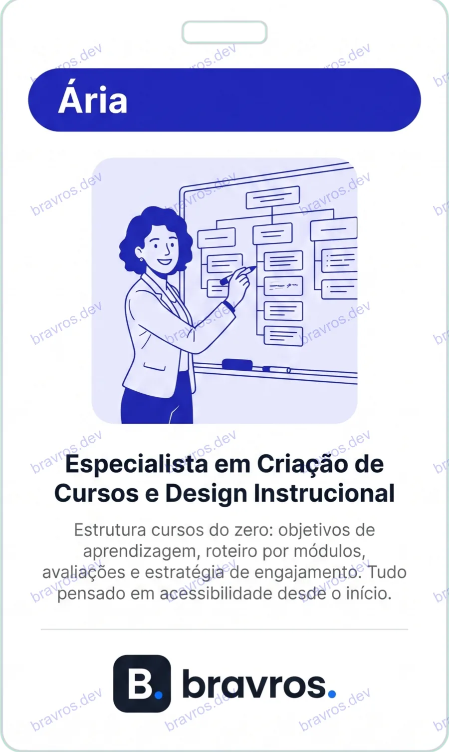 Crachá de Ária, especialista Bravros